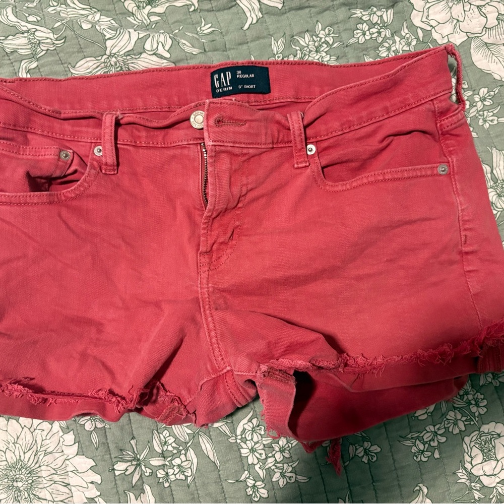 GAP pink Jean Shorts